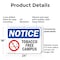 Signmission Tobacco Free Campus OSHA Notice Sign, Plastic, 24in W x 18in L, 2PK OS-2PACK-NS-P-1824-L-16731 - alternate 3